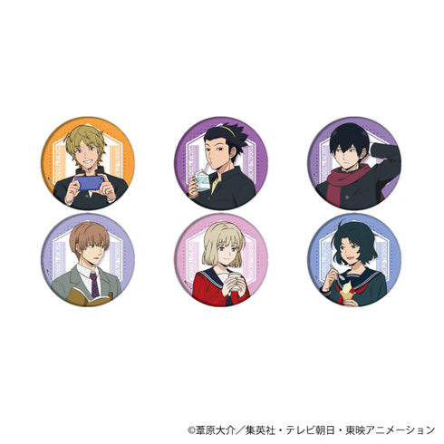 『ワールドトリガー』缶バッジ 14/【BOX2】学生服ver.BOX(全6種)(描き下ろし)